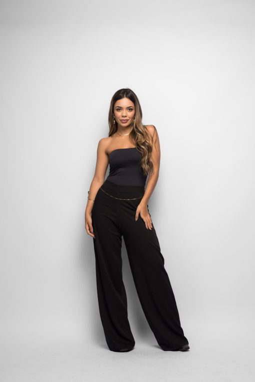 Calça Pantalona Malu Preta