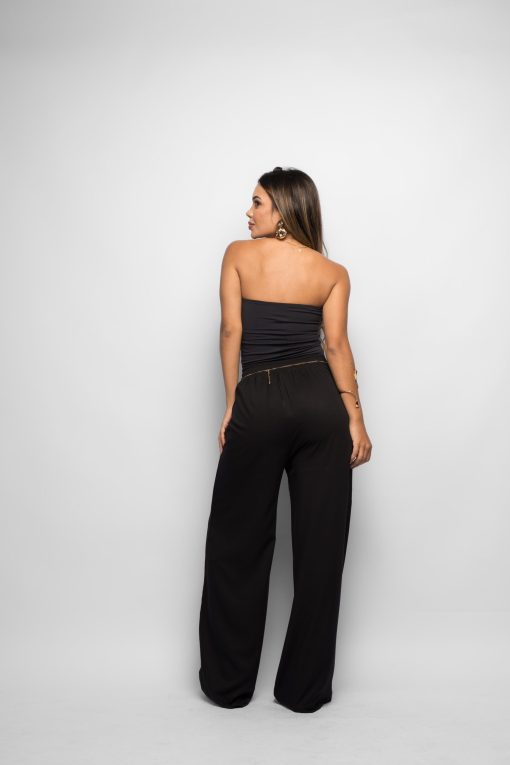 Calça Pantalona Malu Preta - Imagem 2