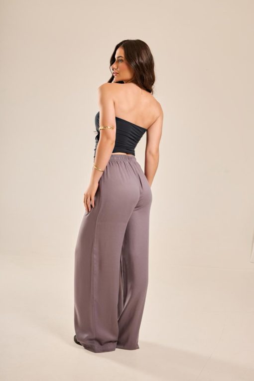 Calça Pantalona Verano Cinza - Imagem 2